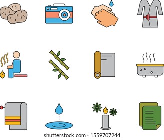  12 icon set of Universal  for your website and project
 