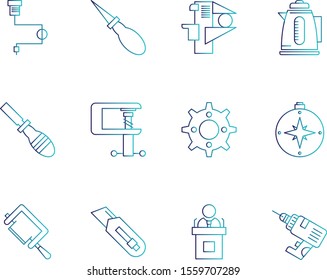  12 icon set of Universal  for your website and project
 