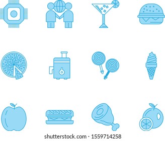 12 icon set of Universal  for your website and project
 