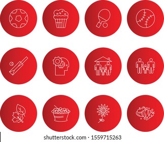 12 icon set of Universal  for your website and project
 