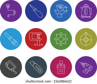  12 icon set of Universal  for your website and project
 