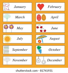 12 months - card