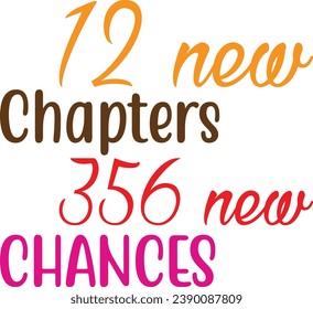 12 new Chapters 356 New Chances