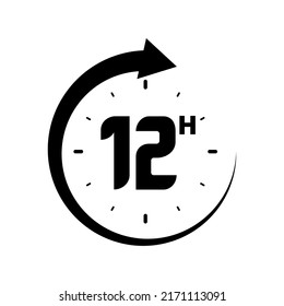 12 o'clock, icon symbol, Twelve o'clock, time	