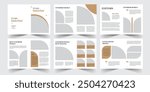 12 Page Interior Brochure Template