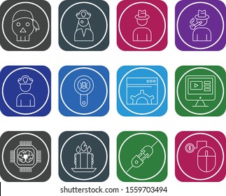  12 Universal icon sheet for your project
   