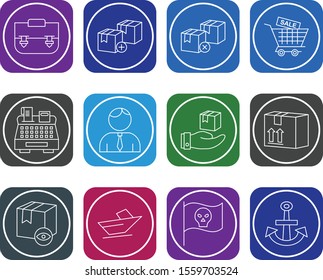 12 Universal icon sheet for your project
   