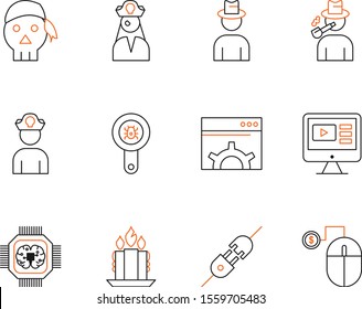  12 Universal icon sheet for your project
   