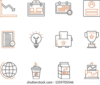 12 Universal icon sheet for your project
   
