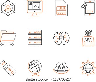 12 Universal icon sheet for your project
   