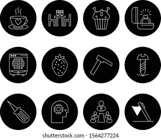 12 Universal icon sheet for your project
   