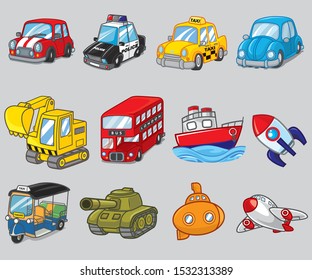 12 Vector transport, Cartoon transport	