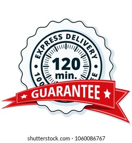 120 minutes Express Delivery illustration