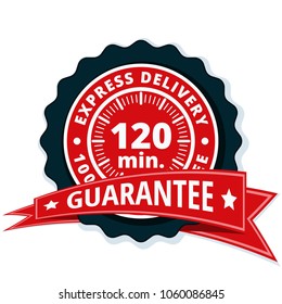 120 minutes Express Delivery illustration