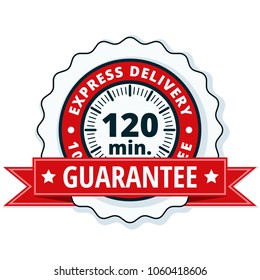 120 minutes Express Delivery illustration