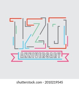 265 120th logo Images, Stock Photos & Vectors | Shutterstock