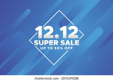 12.12 Shopping Day Sale Design Background For Greeting Moment