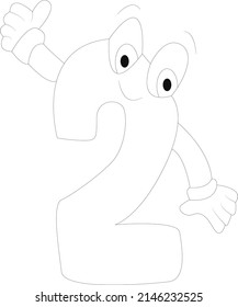 123 namber coloring page 123 namber coloring book page page line art for kids 