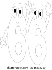 123 namber coloring page 123 namber coloring book page page line art for kids 