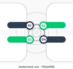 1,2,3,4, steps, timeline, infographics blank template
