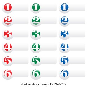 1,2,3,4,5,6 Presentation Template