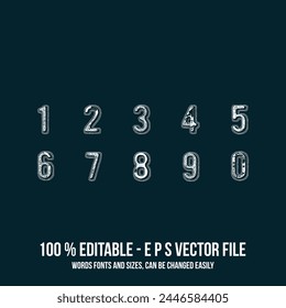 1234567890 numbers typography, t-shirt graphics, vectors	 svg