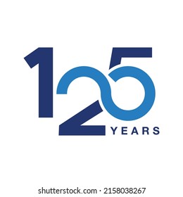 125 Years Anniversary Logo Unit 