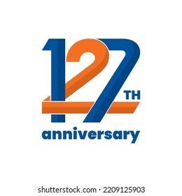 127 th Anniversary Logo Design