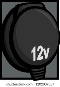 toma de corriente de 12 voltios