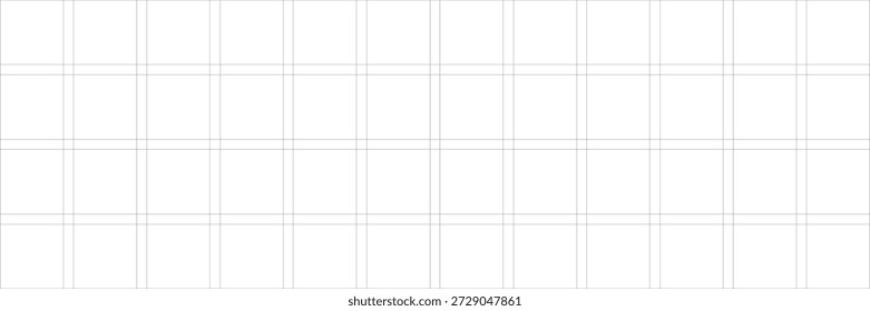 12x4 line grid system with gutter spacing on transparent background for editorial design