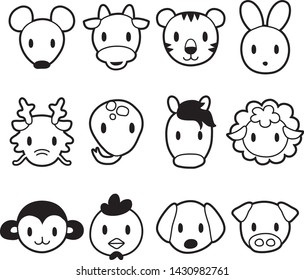 12-year cycle of the chinese zodiac