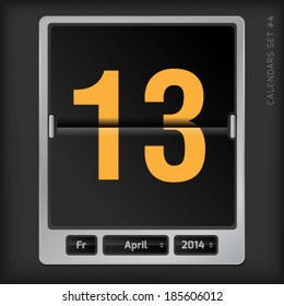 13 April calendar 2014