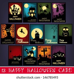 13 Happy Halloween Cards