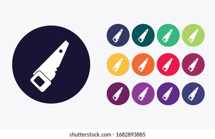 13 saw icon  vector web set.
