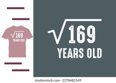 13th birthday t shirt design