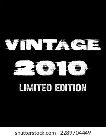 13th Birthday Vintage Legends Born In 2010 13 Years Old Retro Birthday Ideas Limited Edition