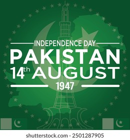 14 de agosto Día de la Independencia de Pakistán