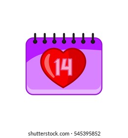 14 date icon illustration isolated vector sign symbol