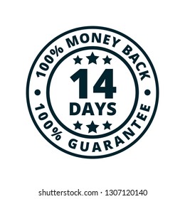 14 Days Money Back Guarantee Illustration