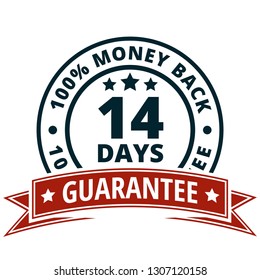 14 Days Money Back Guarantee illustration