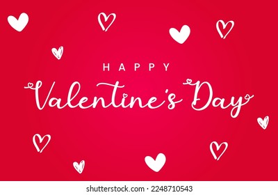 14 February Valentine's Day Celebration Billboard, Greeting Card, Social Media Design, Typography Design