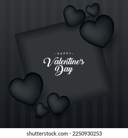 14 February Valentine's day greeting card social media template