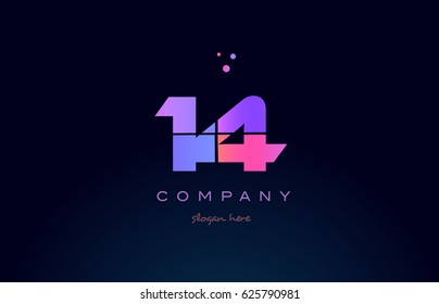 Number 14 Logo High Res Stock Images Shutterstock