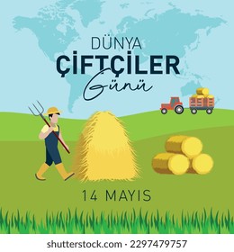 14 mayıs dünya çiftçiler günü kutlu olsun
turkish text translation: happy 14 may farmers day