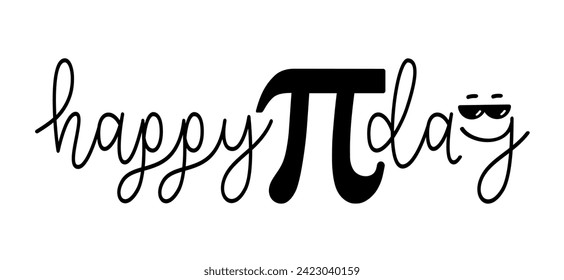 14 march, today is happy PI day. Pie birthday symbol. Pythagoras mathematical numbers or Archimedes constant irrational number. numbers 3,14 or 3.14. Digits number. 