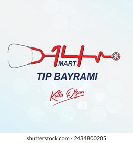 14 mart tıp bayramı kutlu olsun traducción: todos nuestros profesionales de la salud; 14 de marzo, feliz día de la medicina