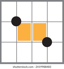 14 photo collage template. vector illustration, new collections
