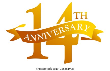14 Ribbon Anniversary 
