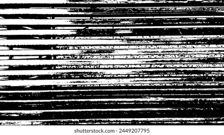 1-4.Steel structure striped pattern smooth horizontal brush stroke line sketch - illustration. 
Hand-drawn graphic printing or something like vector design black and white background messy wallpaper 