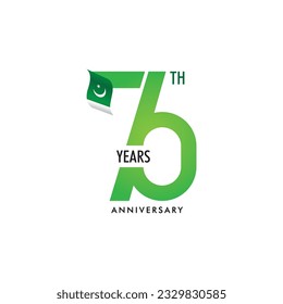 14th August 76-year Anniversary Jashan-e-Azadi. Happy Independence Day Pakistan.